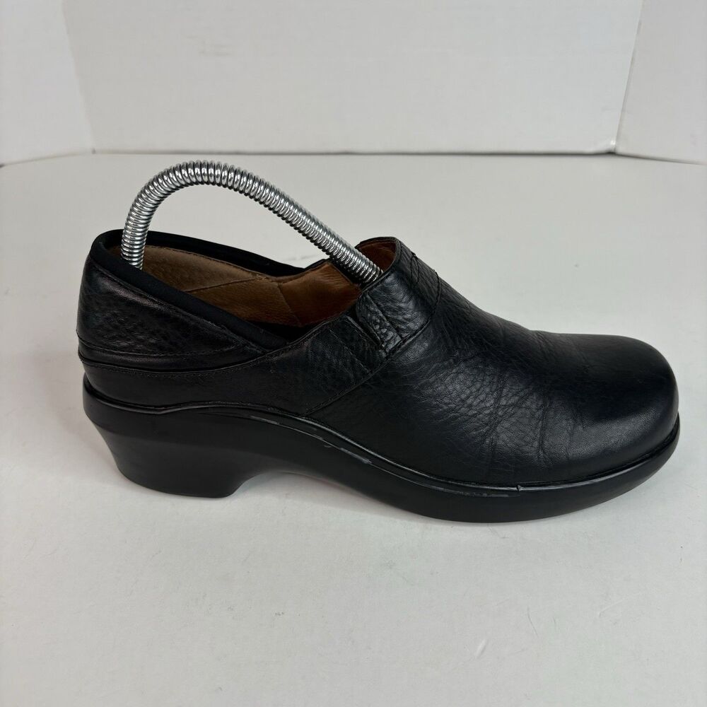 Ariat Women's Size 9.5 B Hera Expert Work Professional Black Leather Clogs